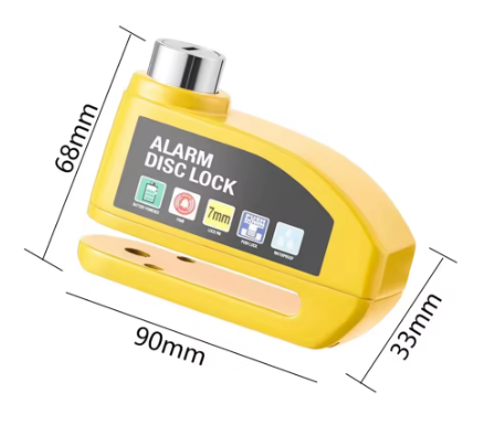 Electric Bicycle Alarm Disc Brake Iock